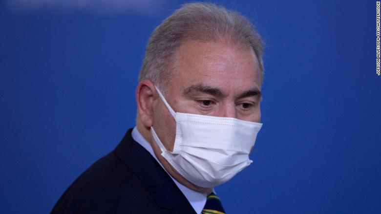 Brazil’s health minister tests positive for Covid-19 at UN gathering