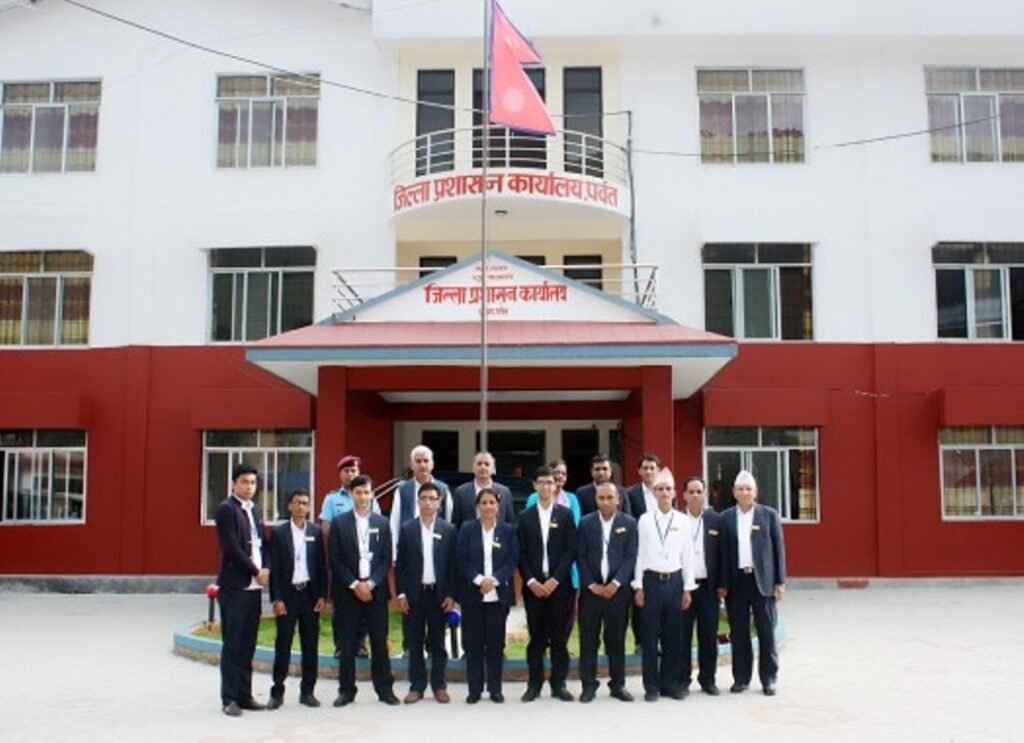 जिल्ला प्रशासन कार्यालय पर्वत उत्कृष्ट स्थानमा