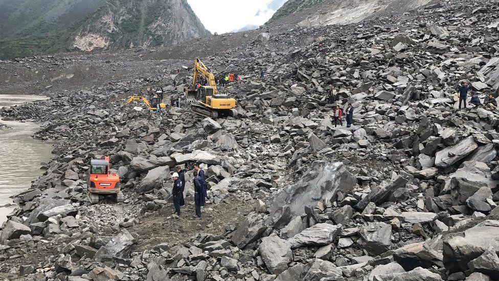 Four rescued, several missing after mudslide hits China’s Sichuan