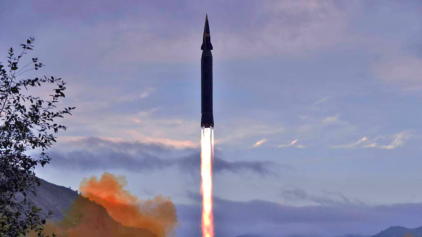 DPRK test-fires newly-developed hypersonic missile