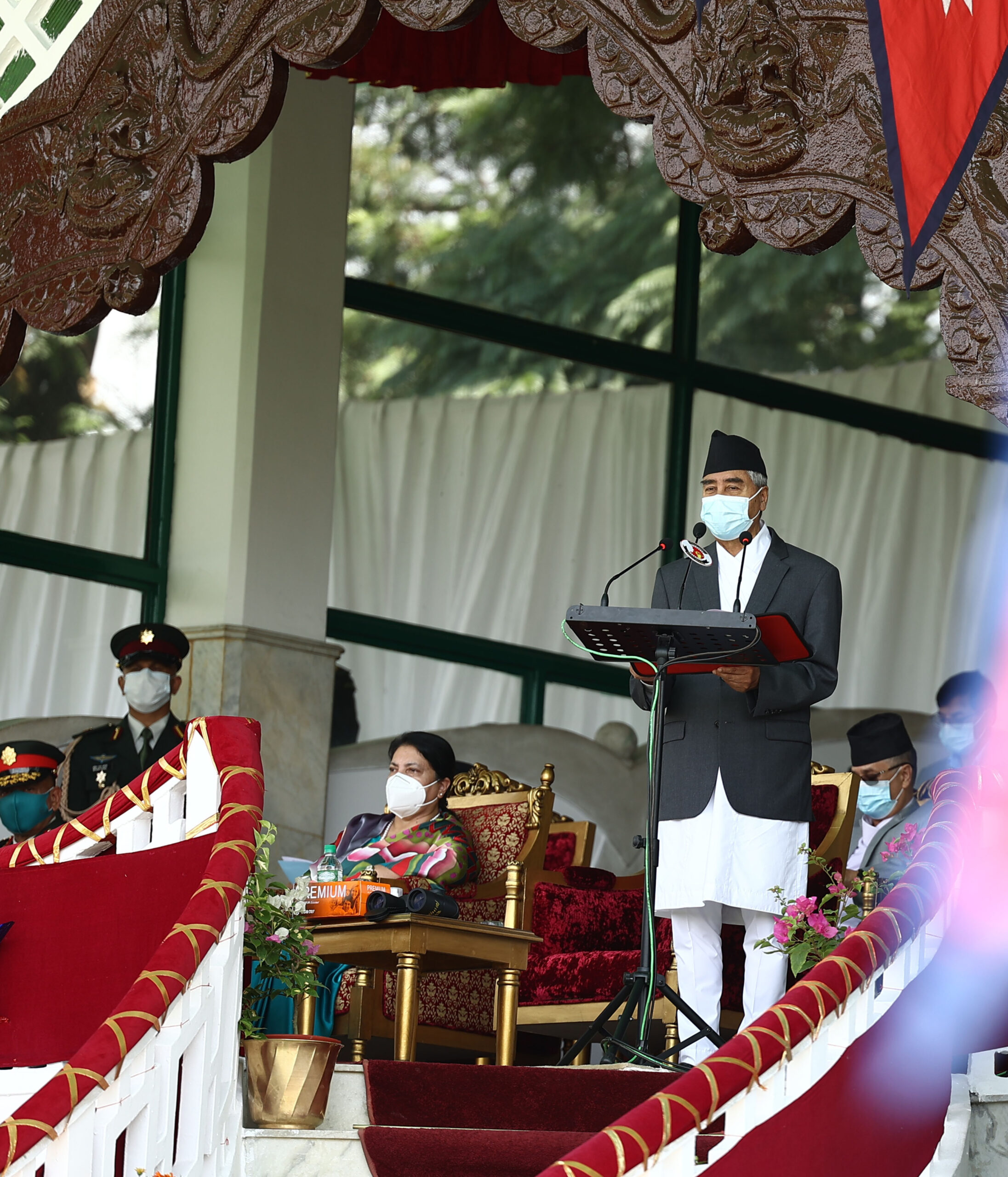 संविधानले शहीदको सपना, नागरिकको आकांक्षा र हाम्रो भविष्यलाई एकाकार गरेको छ : प्रम देउवा