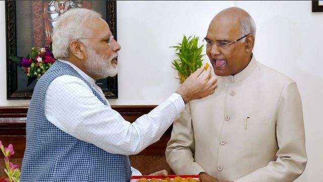 PM Modi greets President Kovind on his 76th birthday