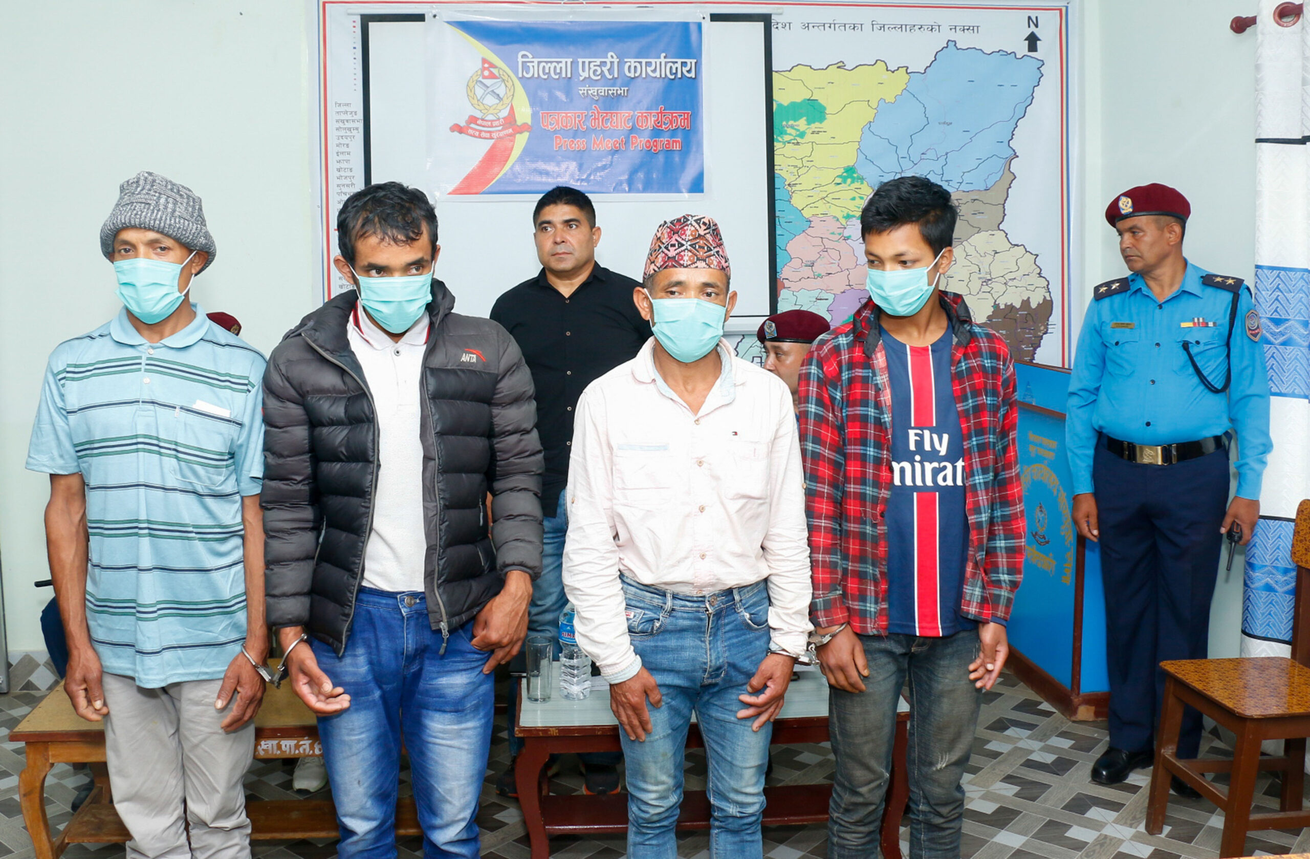 सङ्खुवासभा हत्याकाण्डका अभियुक्तलाई थुनामा राख्न आदेश