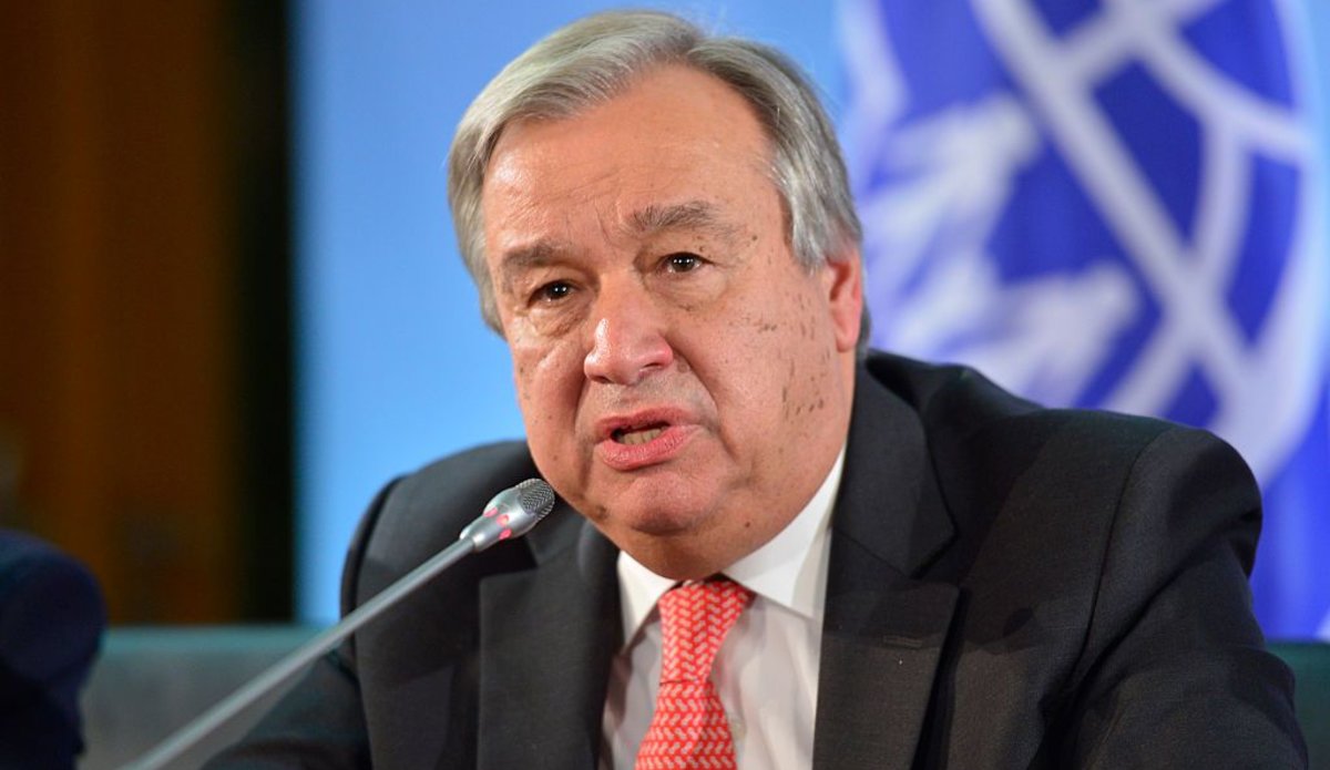 UN chief calls for equal distribution of COVID-19 vaccines