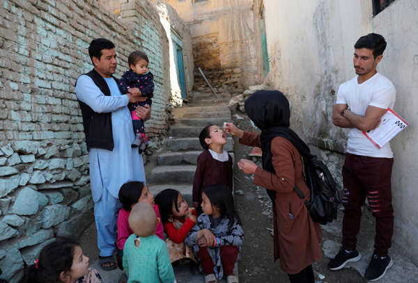 Afghan health ministry launches nationwide anti-polio campaign