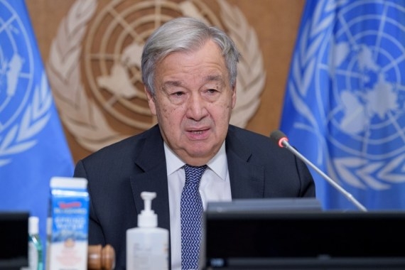 UN chief in self-isolation after contact with COVID-positive person