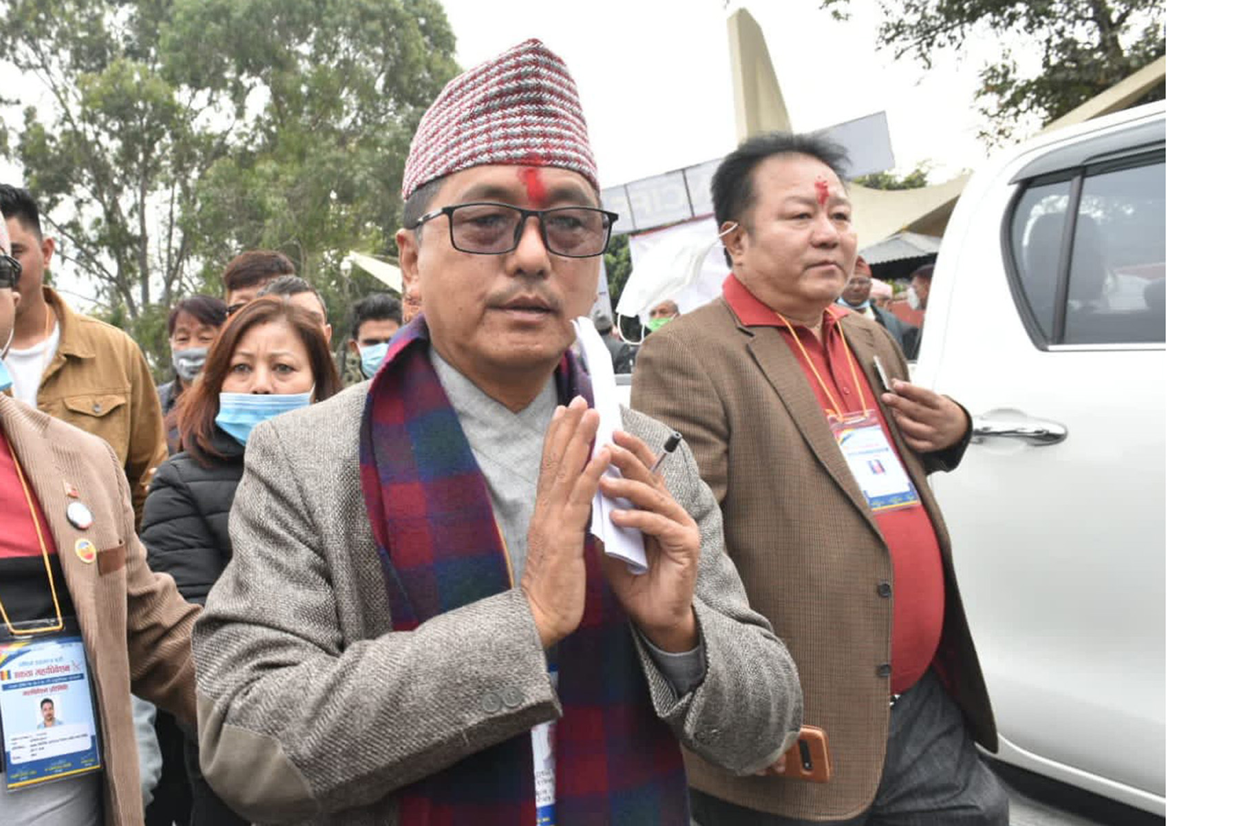 नवनिर्वाचित अध्यक्ष लिङ्देन लोकप्रिय नेता