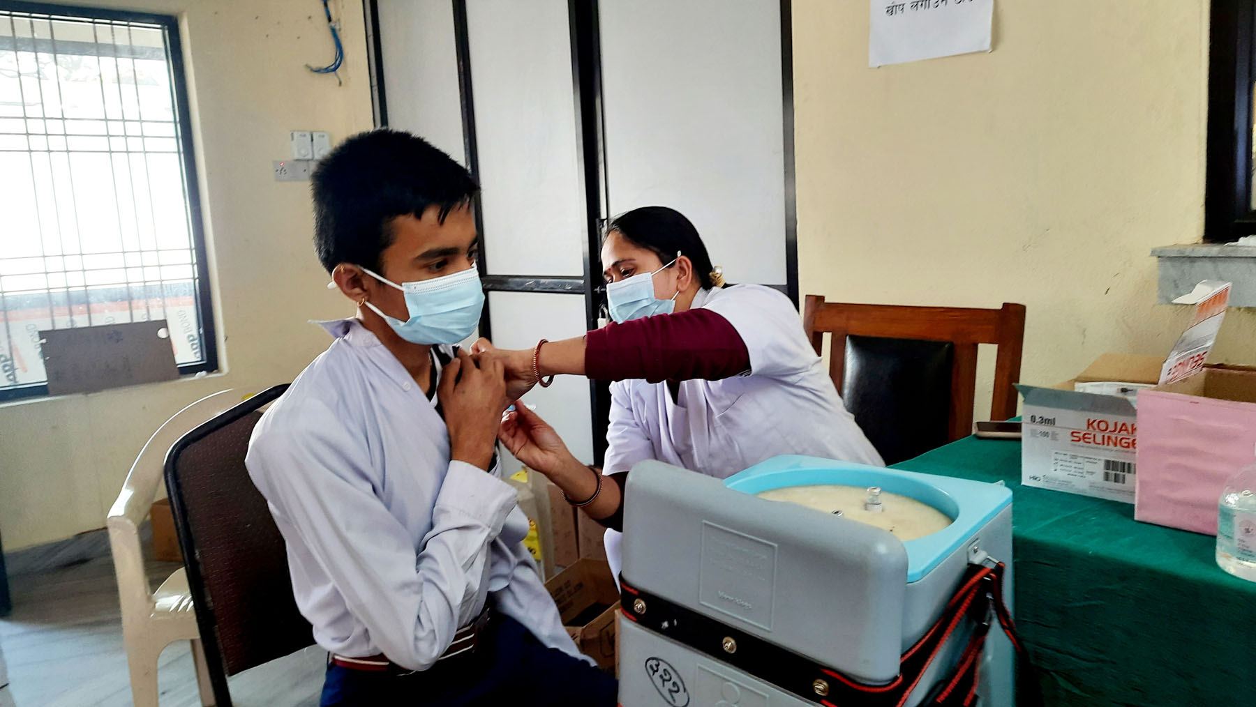 कर्णालीका नौ जिल्लामा मोर्डना खोप लगाइँदै