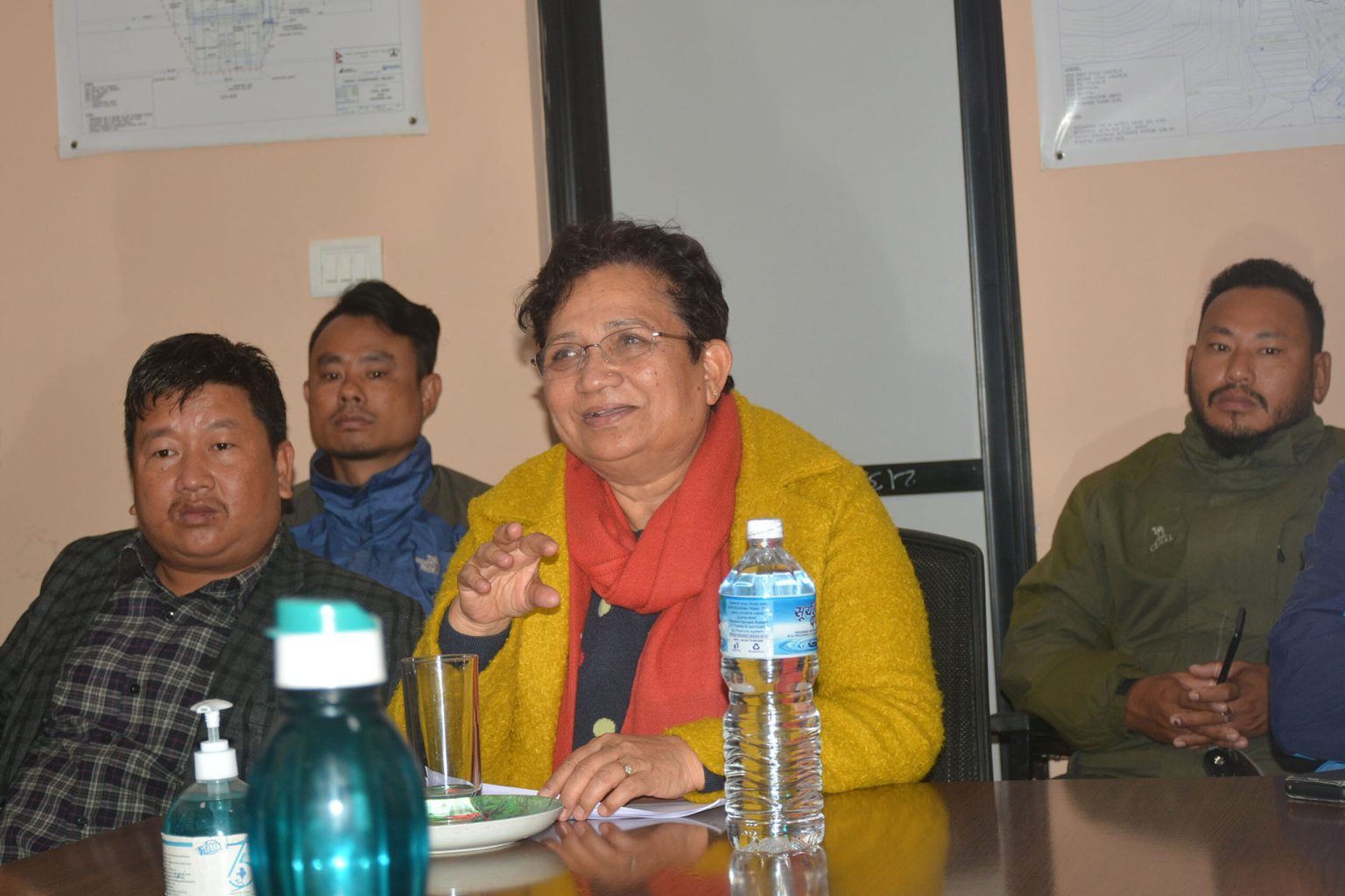 निमार्णाधीन भीमसेन मन्दिरले राष्ट्रका साथै अन्तर्राष्ट्रिय जगतमा प्रतिष्ठा बढाइरहेको छ : मन्त्री भुसाल
