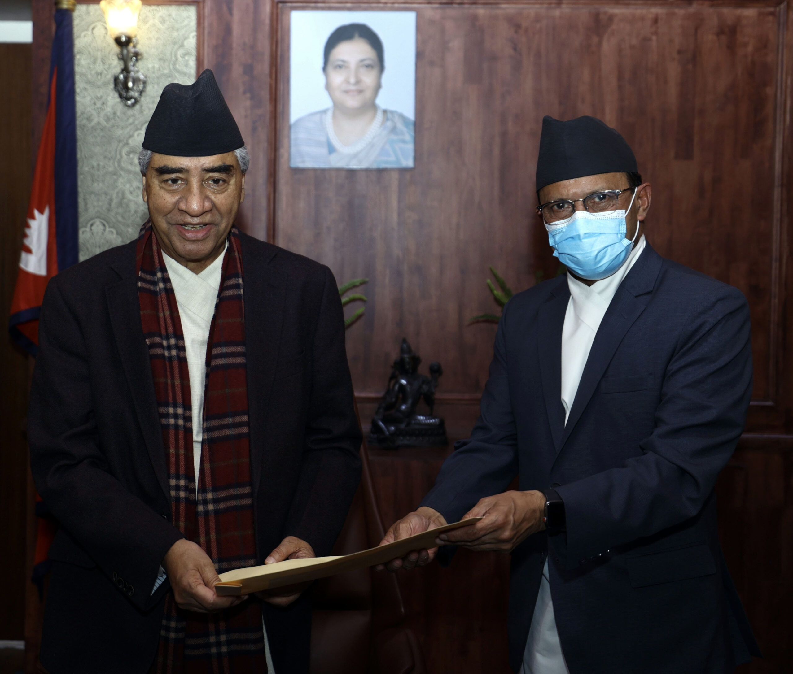 रक्षामन्त्री  डा रिजालद्वारा राजिनामा