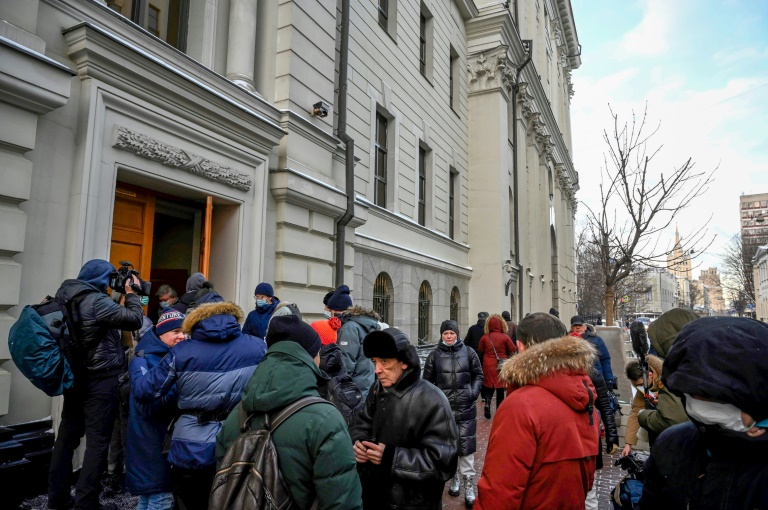 Russian court considers shutting down top rights group Memorial