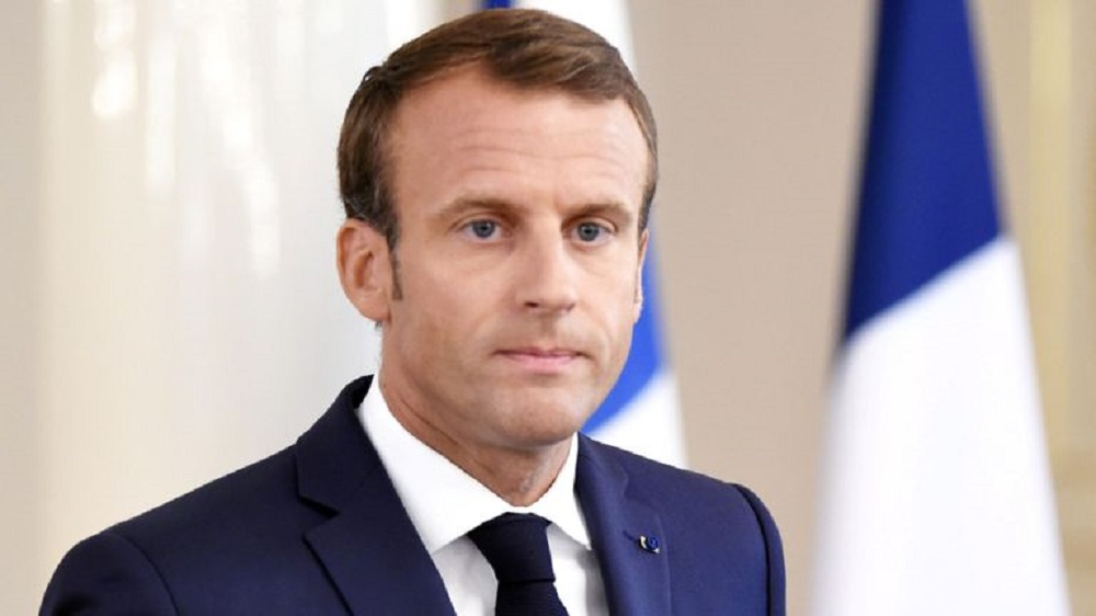 French President Macron pledges to help Ukraine preserve its territorial integrity, sovereignty