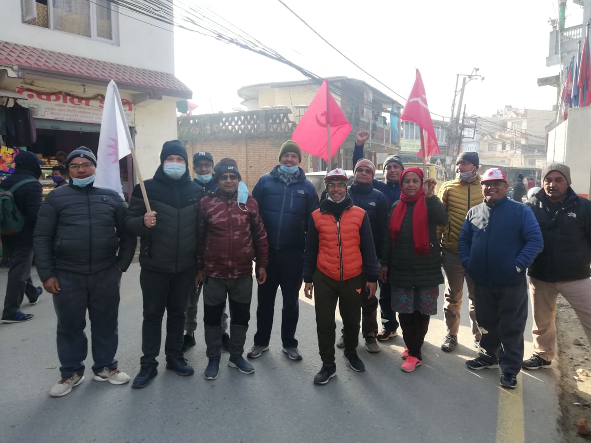 नेकपा एमाले गोकर्णेश्वर ५ द्वारा काठमाडौं जिल्ला अधिवेशनको आक्रमक प्रचार सुरु :टोल-टोलमा जनतामाझ पुगेर निमन्त्रणा दिँदै वडा कमिटी