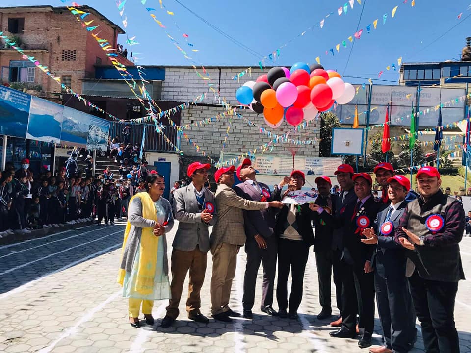 प्रारम्भ एकेडेमीको स्पोर्ट्स कार्निभलको भब्य उत्घाटन समारोह सम्पन्न