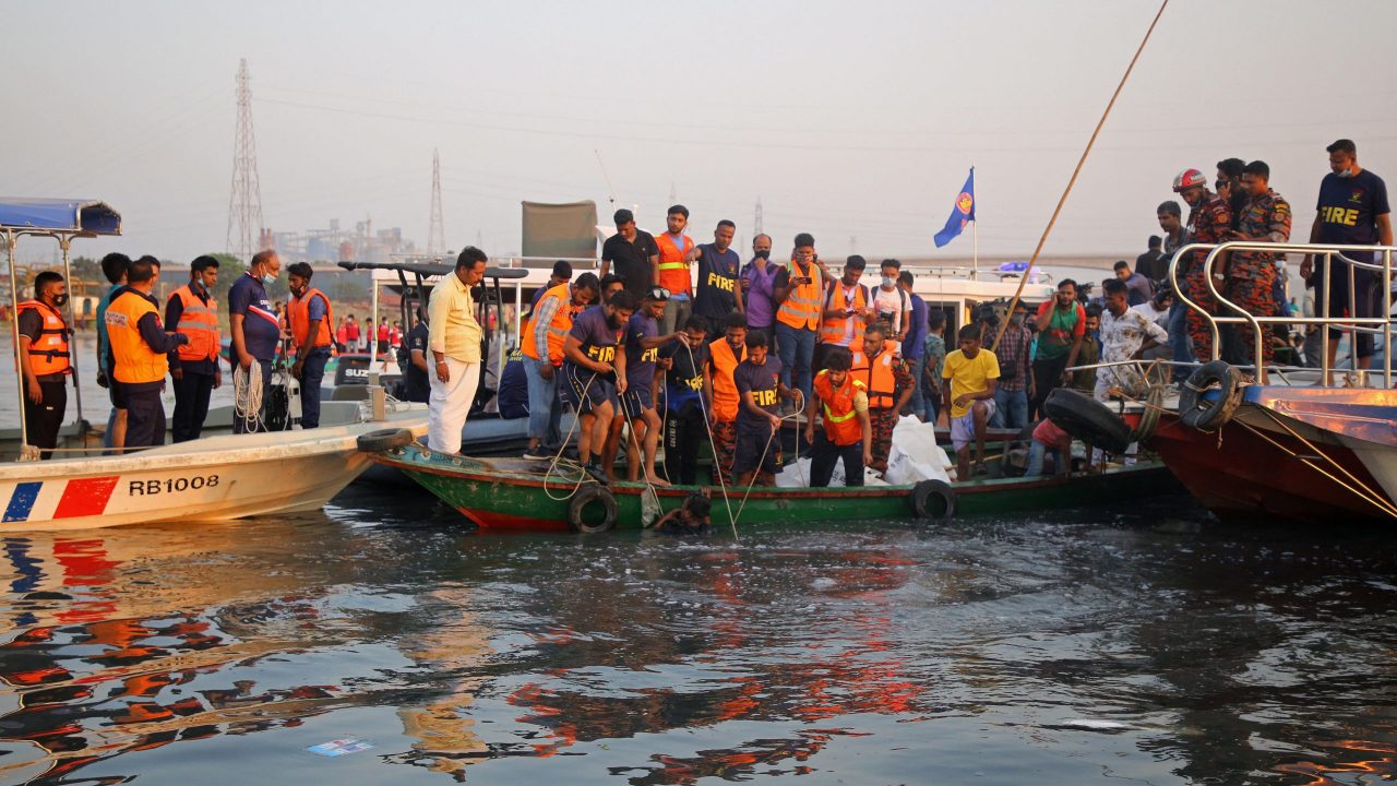 Five dead, dozens feared missing in Bangladesh ferry sinking