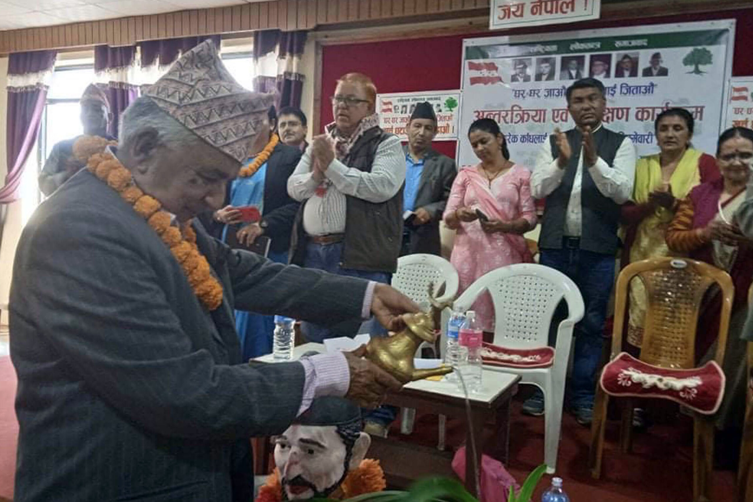 एमसिसीबारे बुझाएर कांग्रेसको पक्षमा भोट माग्नुपर्छ : वरिष्ठ नेता पौडेल