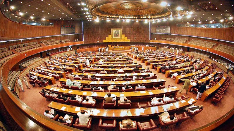 Pakistan National Assembly session adjourned