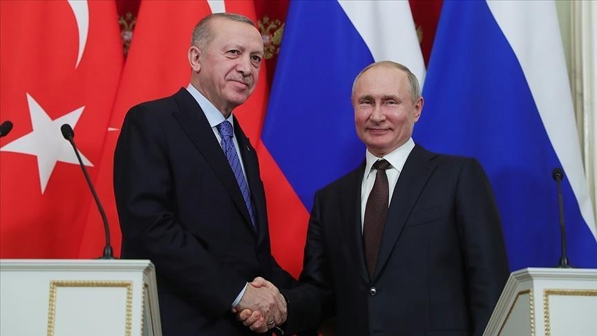 Putin, Erdogan discuss Russia-Turkey ties, Ukraine