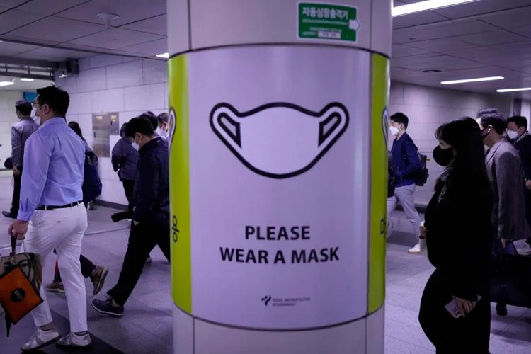 S.Korea reports 50,568 new COVID-19 cases