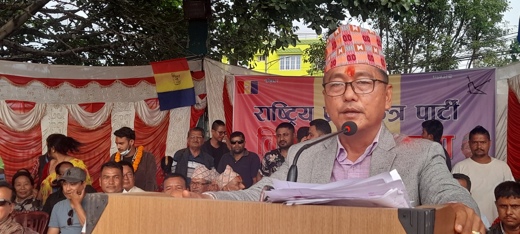 बेरोजगारी र गरिबी अन्त्यका लागि सही नेतृत्व आवश्यक : अध्यक्ष लिङ्देन