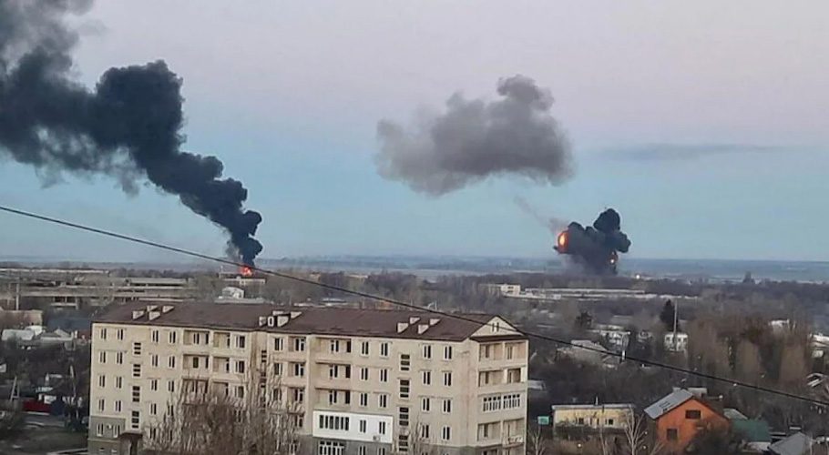 At least 20 killed in train station rocket attack in east Ukraine