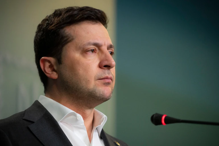 Ukrainian president holds phone talks with German, French leaders