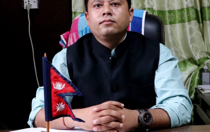 गोकर्णेश्वर ९  मा नेपाली काँग्रेसका राजिव थापा वडा अध्यक्षमा विजयी