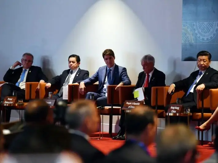 U.S., Canada and other APEC delegates walk out on Russian speaker
