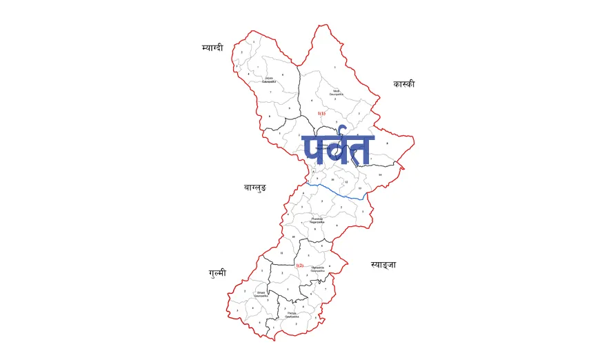 पर्वतका ६१ वडाध्यक्षमा महिलाको सङ्ख्या शून्य
