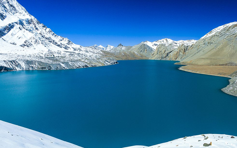 जोखिममा रहेका हिमतालको पानीको सतह घटाइने