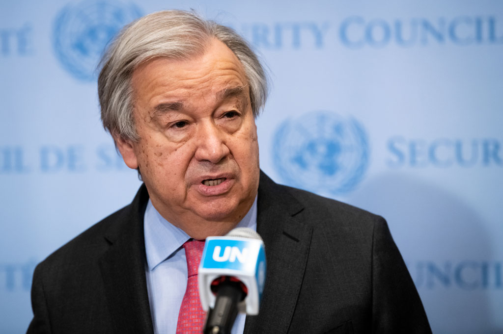 UN chief, Iranian FM discuss Yemen, nuke deal