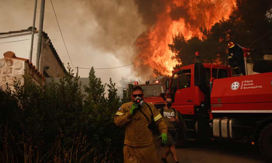 Residents return home as Athens firefighters bring blaze under control