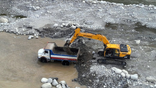 नदीजन्य पदार्थ उत्खनन् सङ्कलनमा रोक