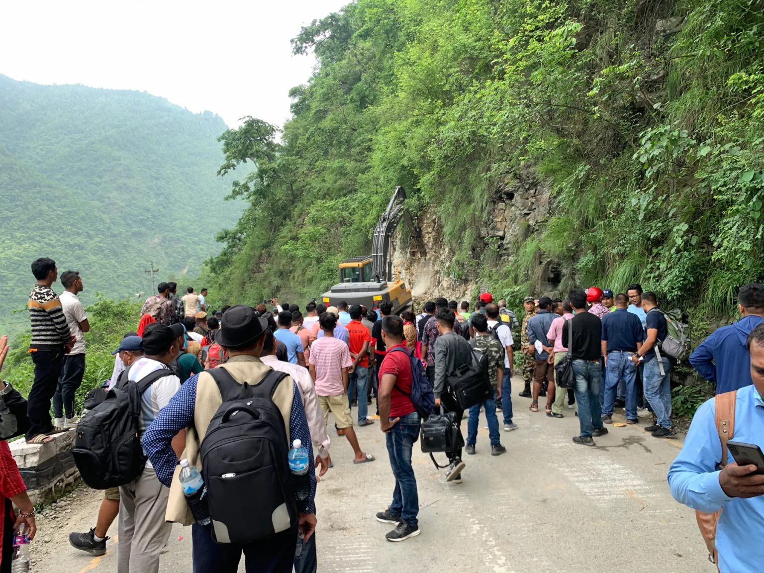 पृथ्वीराजमार्गको आँबुखैरेनी खण्ड बेलुका ७ बजेबाट बन्द