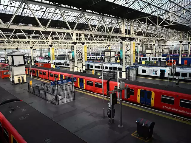 Biggest rail strike in over 30 years hits UK