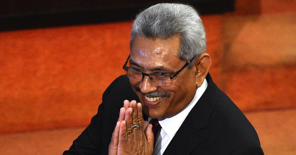 Sri Lankan President Gotabaya Rajapaksa departs for Singapore from Maldives