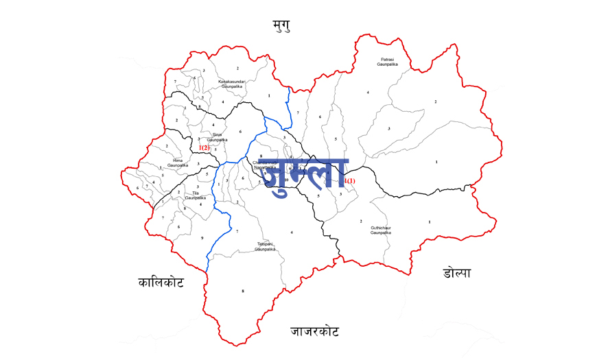 जुम्लामा थपिए एक हजार नौ सय २९ मतदाता