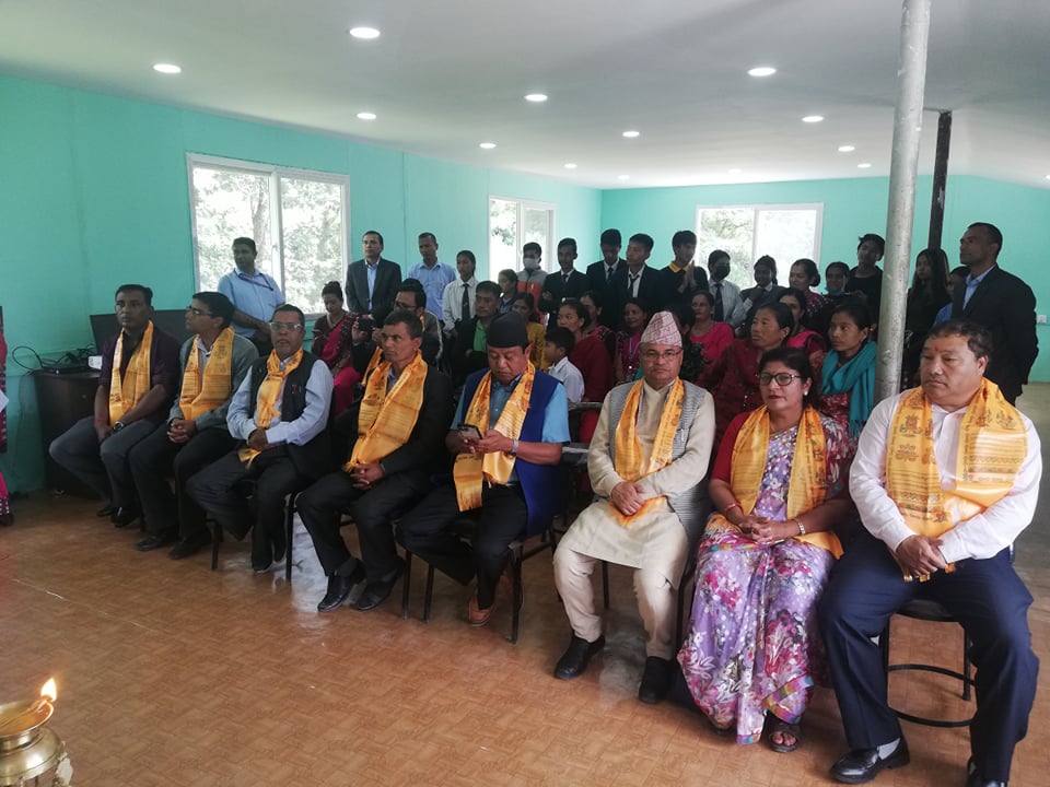 उद्घाटन भयो ओख्रेनी माध्यमिक विद्यालयको आइ सि टि ल्याब