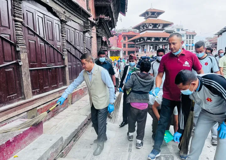 पर्यटन प्रवद्र्धनका लागि सरसफाइ