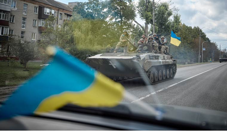 Ukraine, using captured Russian tanks, firms up its lines
