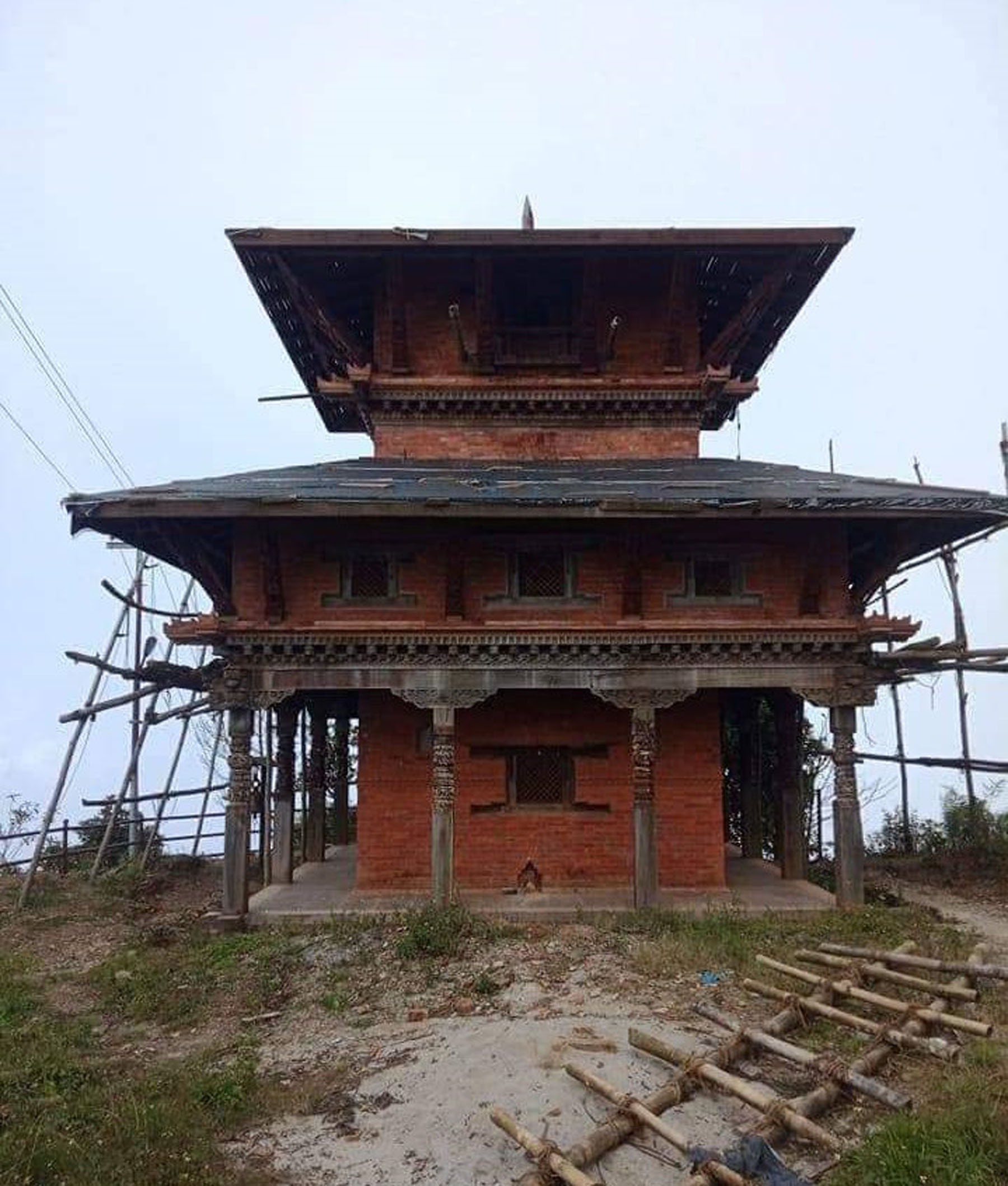 इच्छाकामना मन्दिर पुनःनिर्माणको अन्तिम चरणमा