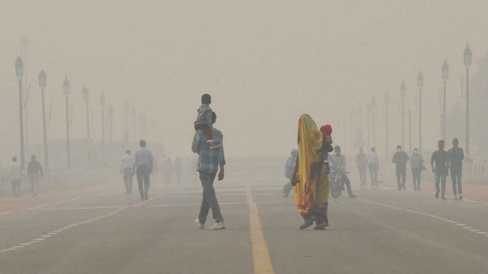 नयाँदिल्लीका असी प्रतिशत परिवार वायु प्रदूषणको चपेटामा