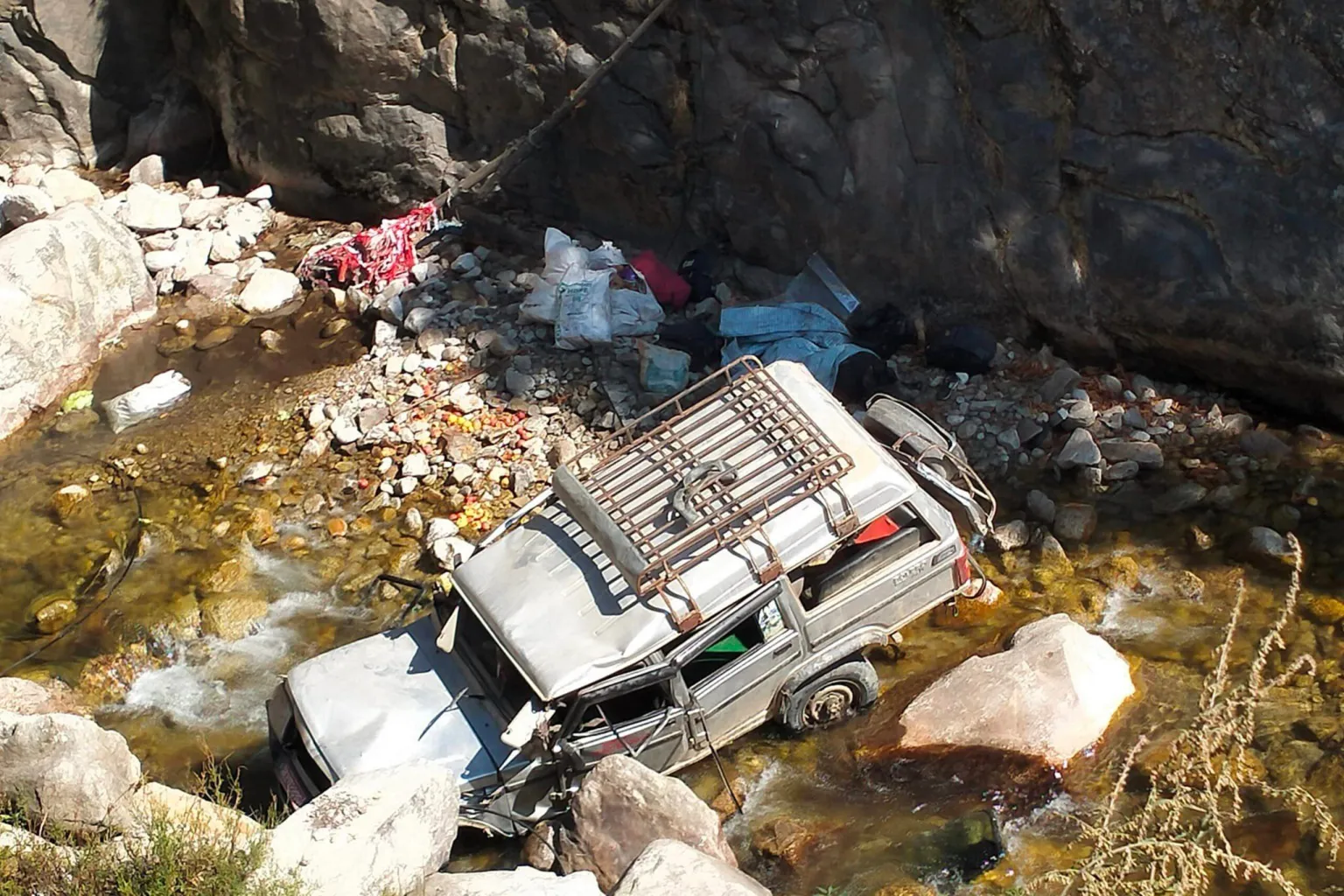 कालीकोटमा जीप दुर्घटना हुँदा तीनको मृत्यु