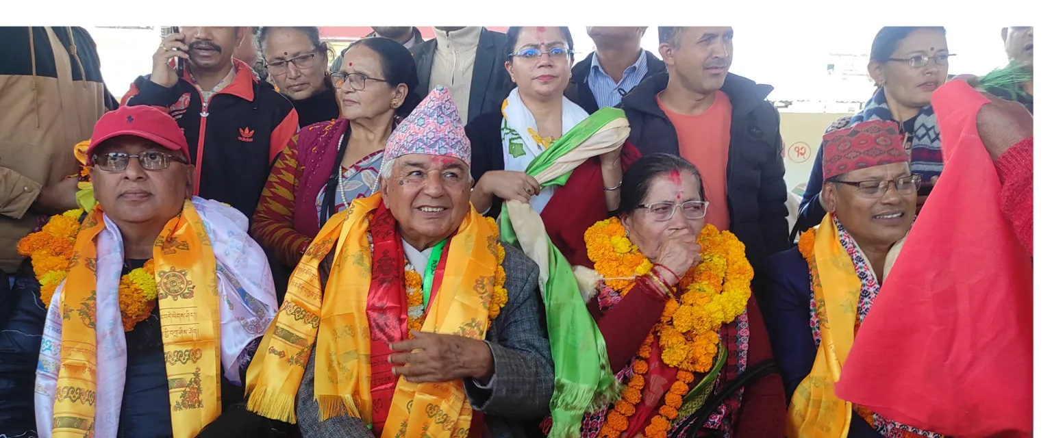 आम मतदाताको भावना र प्रतिस्पर्धी दलहरूको सुझावअनुसार अगाडि बढ्नेछु : वरिष्ठ नेता पौडेल