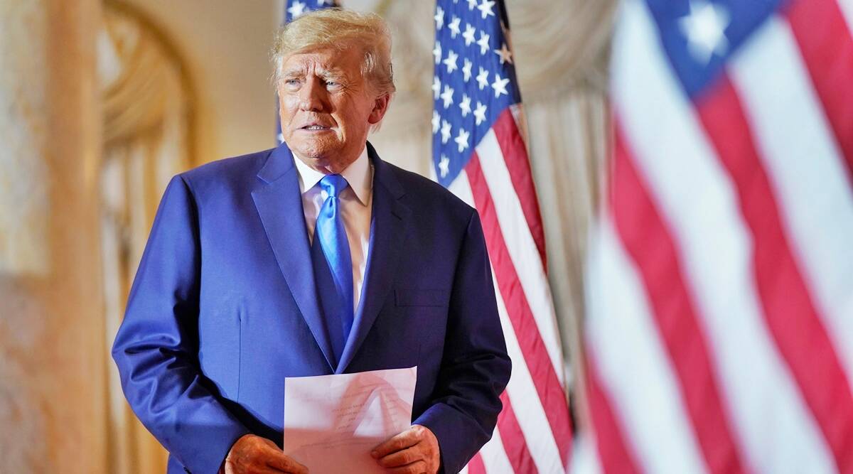 Former US President Donald Trump files papers for 2024 presidential run