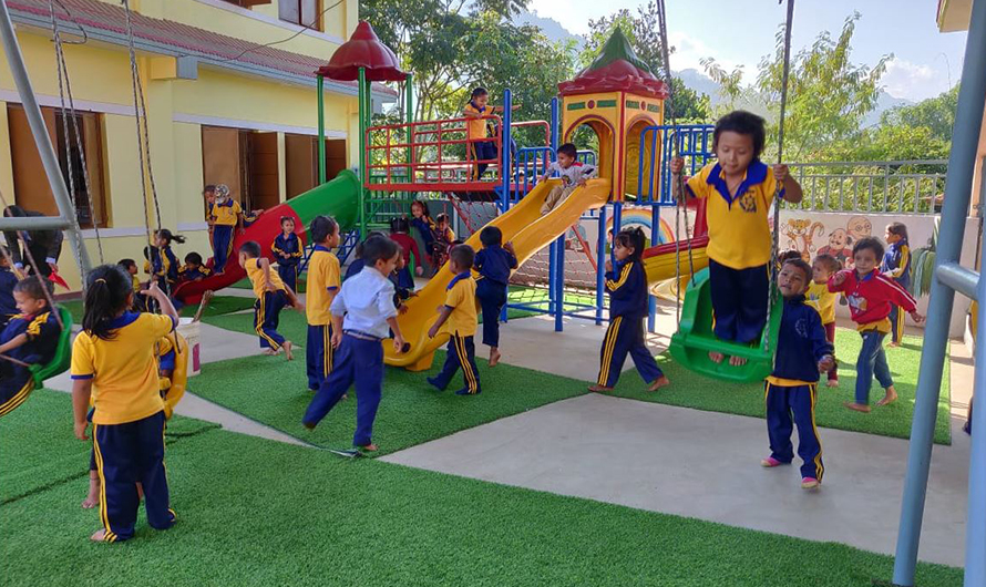 शैक्षिक क्षेत्रमा नौलो आयामको सुरुआत गर्दै पाल्पाको ‘गङ्गा मावि’