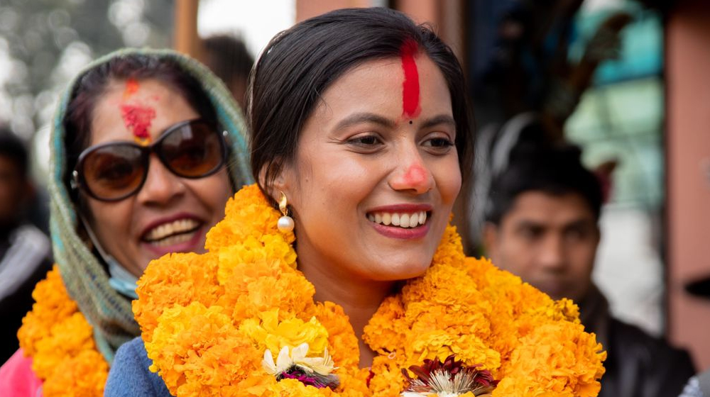 काठमाडौँ २ मा राष्ट्रिय स्वतन्त्र पार्टीकी सोविता गौतम विजयी