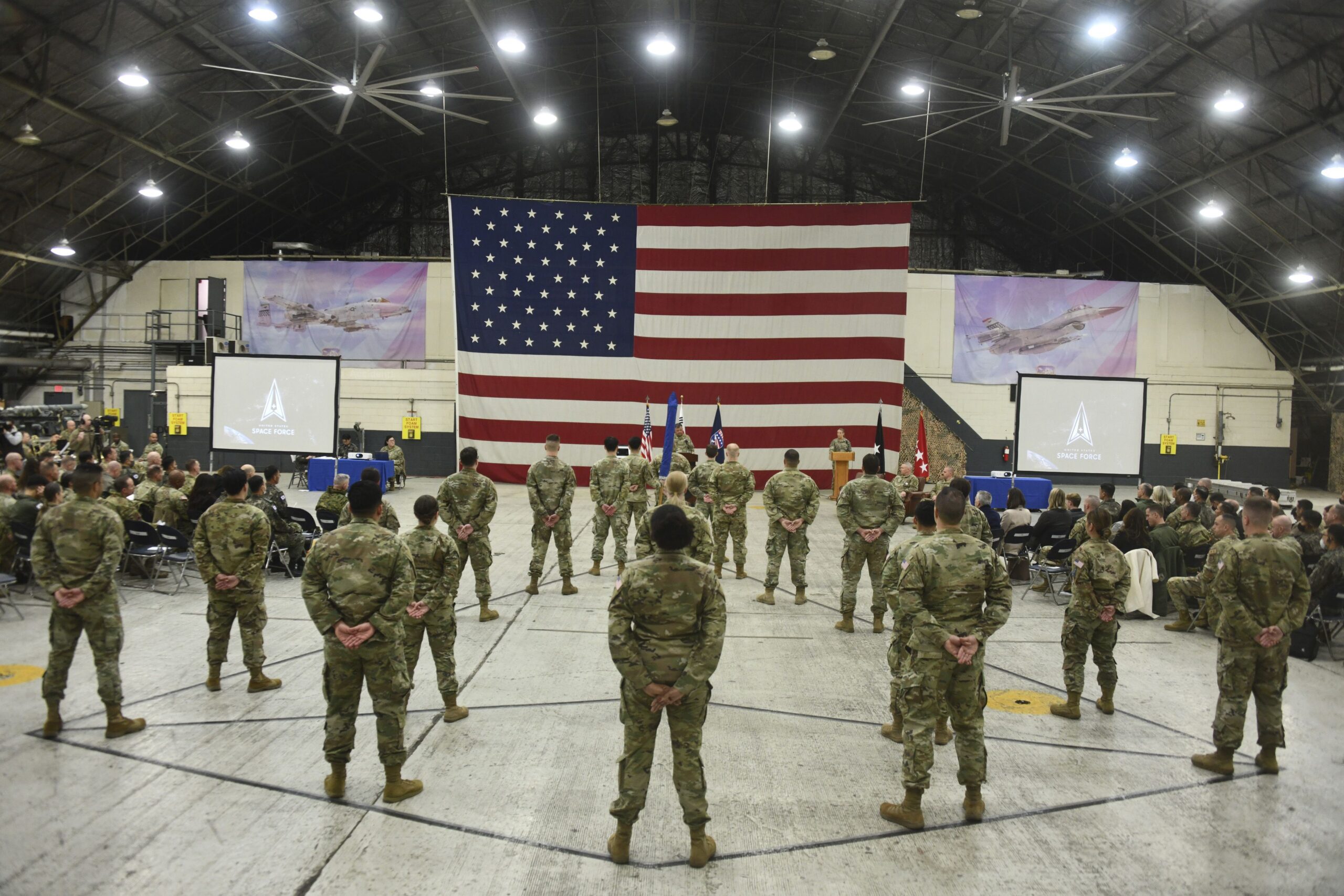 U.S. military launches space forces unit in S.Korea