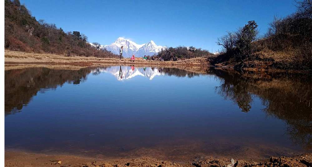 ओझेलमा बागलुङको ‘खिउ बराह ताल’