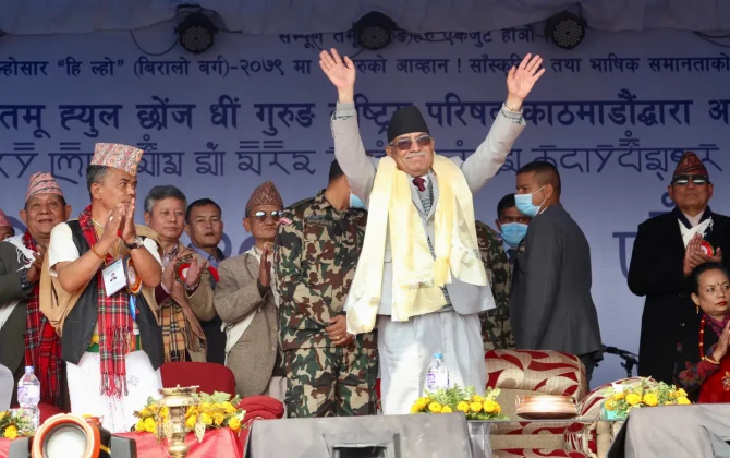 तमु ल्होसारलाई सरकारी सहयोग बढाउने प्रधानमन्त्रीको प्रतिबद्धता